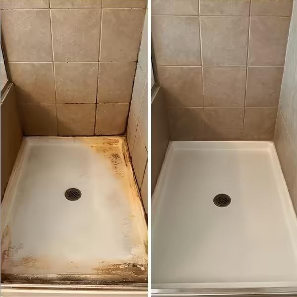 Before and after: move-out clean